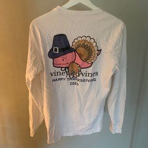 Vintage Vineyard Vines long sleeve Thanksgiving